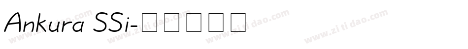 Ankura SSi字体转换